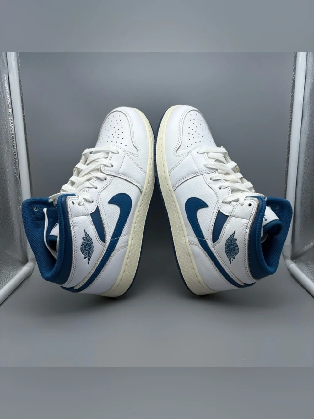 Jordan | Air Jordan 1 Mid SE Shoes - Industrial Blue ; 6.5Y